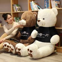 1PC 80/100cm Cute Large Lovers Teddy Bear Plush Toy Giant Bear Huge Stuffed Soft Dolls Kids Toy Birthday Gift For Girlfriend 2024 - buy cheap