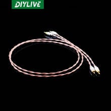 DIYLIVE Hi-Fi Original  energy source 8N fever signal line fever RCA coaxial audio line Fever audio cable 2024 - buy cheap