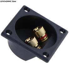 Car Stereo Speaker Box Terminal Round Spring Cup Connector Subwoofer Plug 2024 - buy cheap