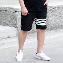 2021 Shorts Men Clothing Men Shorts Pants Casual New Summer Brand Sweatpants Korean Fashion Striped Plus Size 4XL Loose Trousers 2024 - buy cheap