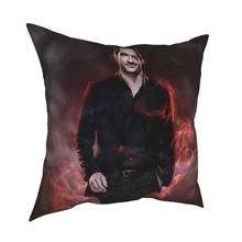 Lucifer In Hell Throw Pillow Cover Polyester Cushions for Sofa Demon Devil Vintage Pillowcase 2024 - buy cheap