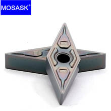 MOSASK-insertos de carburo Indexable sólido VNMG 160404 08 ZP1530, soporte para herramientas de corte de acero de titanio CNC, 10 Uds. 2024 - compra barato