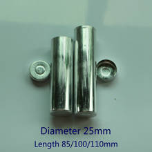 200pcs OD25mm Dental Empty Aluminum Cartridges Tube For Flexible Valplast Material Empty Cartridge with Cover Laboratory Tool 2024 - buy cheap