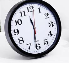 Silent Wall Clock Round Clock Simplicity Modern Bedroom Sweep Second Movement Quartz Bell Home Decor 2024 - buy cheap