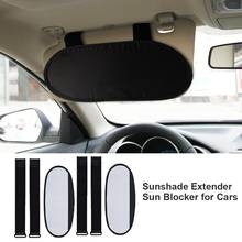 1 Pair Car Sun Visor Extender Anti-glare Sun Blocker Car Window Sunshade And UV Rays Blocker Universal For Cars 2024 - buy cheap