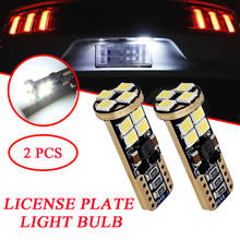 2PCS T10 3030 12-SMD 2825 194 LED License Plate Light Bulbs 6000K Bright White 6000K White 2024 - buy cheap