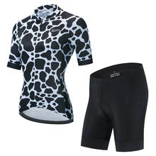 Conjunto de camisa de ciclismo de verão, novo, 2021, camiseta, equipe, mulheres, roupas de ciclismo, secagem rápida, uniforme, bicicleta, traje, roupa 2024 - compre barato