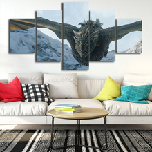 Pintura en lienzo para decoración del hogar, arte de pared, impresiones en HD, imágenes de Tv para sala de estar y dormitorio, póster, 5 piezas 2024 - compra barato