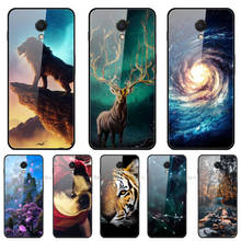 Tempered Glass Phone Case For Meizu M6S Case Back Cover For Meizu M6S Silicone Bumper For Meizu S6 Case 5.7'' Coque Shell Fundas 2024 - buy cheap