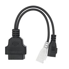 OBD II OBD2 Cable 2 x 2Pin to OBD2 16Pin Female Connector Cable Diagnostic Adapter for - VAG Seat Skoda 2024 - buy cheap