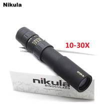 Nikula-binóculo original com zoom 10-30x25, telescópio monocular de alta qualidade, luneta de bolso para caça, sem tripé 2024 - compre barato