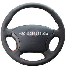 DIY Black Leather Car Steering Wheel Cover for Haval H3 H5 Wingle 3 Wingle 5 2024 - buy cheap