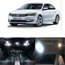 LED Interior Car Lights For VW passat 7th room dome map reading foot door lamp error free 13pc 2024 - buy cheap