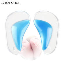 FOOTOUR Silicone Gel Insoles Orthopedic Arch Support Insoles for Shoes Flatfoot Corrector Pads Shoe Orthotic Cushion Insert 2024 - buy cheap