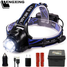 T6/L2/V6 Headlamp Led Headlamp Zoomable Head Lamp Headlight Torch 3 Mode Flashlight By 18650 Battery For Fishing Hunting Lantern 2024 - buy cheap