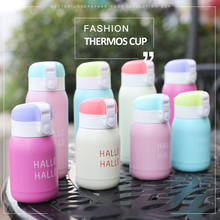 Macaron Mini Thermos Kids Cup Stainless Steel Bottle Thermos Vacuum Cup Coffee Cups Thermos Kids Belly Cup School Thermal Bottle 2024 - buy cheap