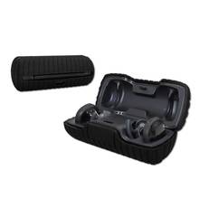 Capa de silicone para bose soundsport, capa protetora completa de silicone dividida 2024 - compre barato