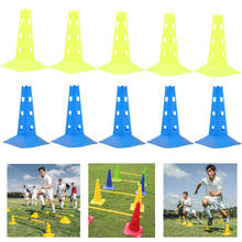 Cones para treino de futebol, disco marcador, resistente à pressão, balde, ferramentas esportivas para futebol 2024 - compre barato
