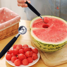 Dual Double-end Dig Ball Spoon Watermelon Ice Cream Spoon Sorbet Dessert Fruit Scoop Kitchen Cook Tool 2024 - buy cheap