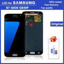 Pantalla LCD Super AMOLED Original para Samsung Galaxy G930, 100% ", 5,1 probada, montaje de digitalizador con pantalla táctil 2024 - compra barato