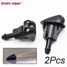 Erick's Wiper 2Pcs/lot Front Windshield Wiper Washer Jet Nozzle For Hyundai Santa Fe Sonata Tiburon Coupe Elantra MK4 2024 - buy cheap