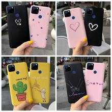 Fundas de teléfono para Realme C12, carcasa trasera de silicona suave con corazón de amor para OPPO Realme C12 C 12 RealmeC12 2020 Coque RMX2189, parachoques 2024 - compra barato