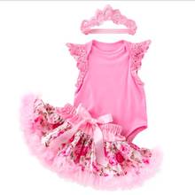 Roupas de bonecas reborn bebê 50-57cm, rosa macacão de corpo rosa flora, acessórios adoráveis para crianças, presentes bonecas 2024 - compre barato