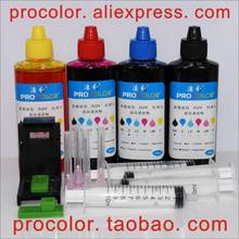 Ciss dye tinta reenchimento kit ferramenta para hp 304 304xl deskjet 3720 3721 3723 3724 3730 3732 3752 3755 3758 cartucho de tinta impressora a jato tinta 2024 - compre barato