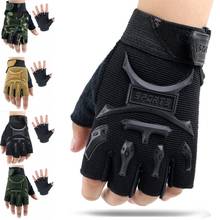 Детские тактические перчатки спортивные перчатки для тренировок перчатки с поддержкой запястья для фитнеса перчатки для фитнеса #4S05 2024 - купить недорого