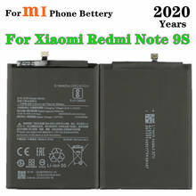 Capacidade 100% para bateria de substituição xiaomi, bateria bn55 de 5020mah para xiaomi redmi note 9s note9s 2024 - compre barato