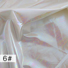 50x145cm Symphony Laser Fabric Plain Weave 40D Reflective Fabric For DIY Patchwork Sewing Clothing Decoration Accessory 2024 - купить недорого