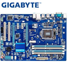 GIGABYTE-placa base de escritorio GA-Z77P-D3 Z77, enchufe LGA 1155, i3, i5, i7, DDR3, 32G, ATX, UEFI, BIOS, Z77P-D3 Original usado 2024 - compra barato