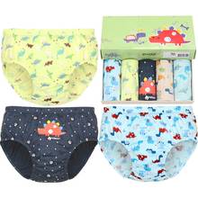 5pcs 100% Cotton Dinosaur Boy Underwear Briefs Cartoon Elastic Panties Child Clothes 1 2 3 4 5 6 7 8 9 10 Year Old OBU203119 2024 - buy cheap