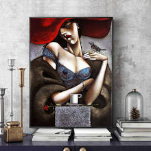 Sexy Woman Wall Art Abstract Hand painted Oil Paintings On Canvas Nude Portrait Modern Oil Painting for Livingroom Wall Decor 2024 - buy cheap