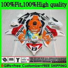 Injection For HONDA CBR1000 CBR Repsol white 1000 RR CC 1000RR 08 109BS.4 CBR1000RR 08 09 10 11 2008 2009 2010 2011 OEM Fairing 2024 - buy cheap