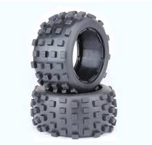 Rear Knobby Tyres Skin Set for 1/5 Scale RC KM ROVAN HPI Baja 5B Buggy 2024 - buy cheap