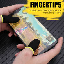 2 шт. сенсорный Экран игровая палец крышка игровой контроллер для PUBG пота доказательства нецарапающаяся чувствительный с накатанной головкой рукав перчатки 2024 - купить недорого
