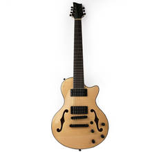 Guitarra eléctrica de siete cuerdas, buena calidad, con agujero F 2024 - compra barato