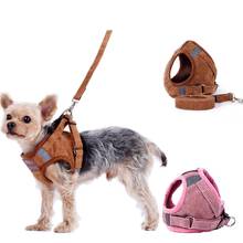 Adjustable Pet Dog Cat Chest Strap Breathable Pet Vest Large Medium Small Cat Dog Reflective Chest Strap With Traction Rope 2024 - buy cheap