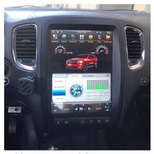 Radio con gps para coche, reproductor Multimedia con Android 9,0, 128G, pantalla Vertical, estilo Tesla, receptor estéreo, DVD, navi, para Dodge Durango 2012 2024 - compra barato