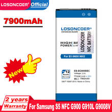 Аккумулятор 7900 мАч для Samsung Galaxy S5 NEC G903F G903W, Оригинальная батарея для телефона 2024 - купить недорого