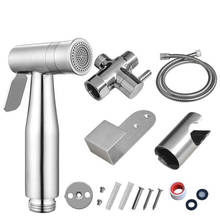 Handheld Toilet Bidet Sprayer Set Stainless Steel Hand Bidet Faucet Bathroom Attachment Hand Sprayer Shower Head Self-cleaning 2024 - buy cheap