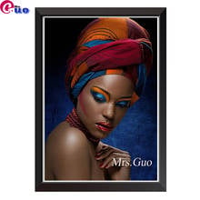 Body diamond painting Painting Colorful Woman Abstract African Woman Diamond Embroidery Mosaic Pictures For Home Decor Wall Art 2024 - buy cheap