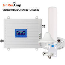2G 3G 4G Triple Band Mobile Signal Repeater GSM 900+DCS/LTE 1800+FDD LTE 2600 Cellphone Signal Booster Mobile Cellular Amplifier 2024 - buy cheap