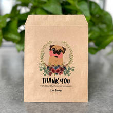 thank you FOR CELEBRATING MY HUMANS! love tommy .... - Wedding Favour Paper Bags/Custom Name and Date Cookie Donuts Candy Bags 2024 - buy cheap