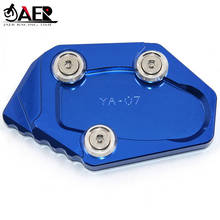 JAER-soporte lateral para motocicleta, placa de extensión para Yamaha YZF-R3 ABS 2018 CNC, YZF R3, YZF R25 2013-2018 YZF R3 2015-2018 2024 - compra barato