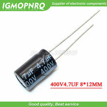 20 400V4.7UF 8*12mm 4.7UF 400V 8*12 Aluminum electrolytic capacitor 2024 - buy cheap