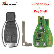 XHORSE VVDI clave Pro para Benz XNBZ01CH remoto de la llave Chip versión mejorada 5 unids/lote puede intercambiar muestra para VVDI MB BGA herramienta 2024 - compra barato