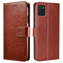 Capas de couro para samsung galaxy note 10 lite com flip, capa para samsung galaxy note 10 lite 10 lite 2024 - compre barato