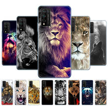 For Honor 10X Lite Case Silicon TPU Soft Back Phone Cover For Huawei Honor 10X Lite Bumper 10XLite Funda wolf tiger lion bear 2024 - buy cheap